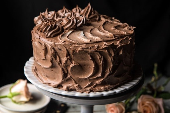Chocolate vanilla cake
